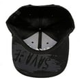 thumbnail image 3 of Savage Embroidered String Brim Black Flat Bill Snapback Hat Cap, 3 of 3