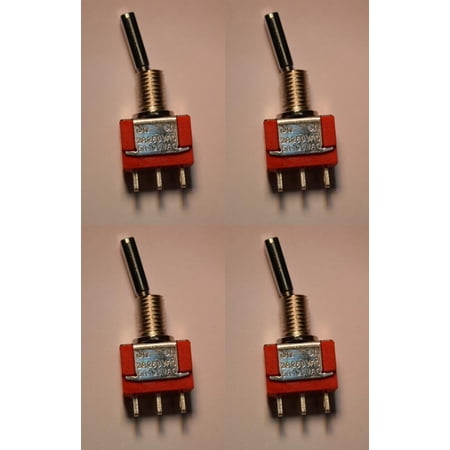 HobbyFlip Replacement Toggle Switch Shorter Version 2PSSwitch Compatible with RC Drone 4 Pack