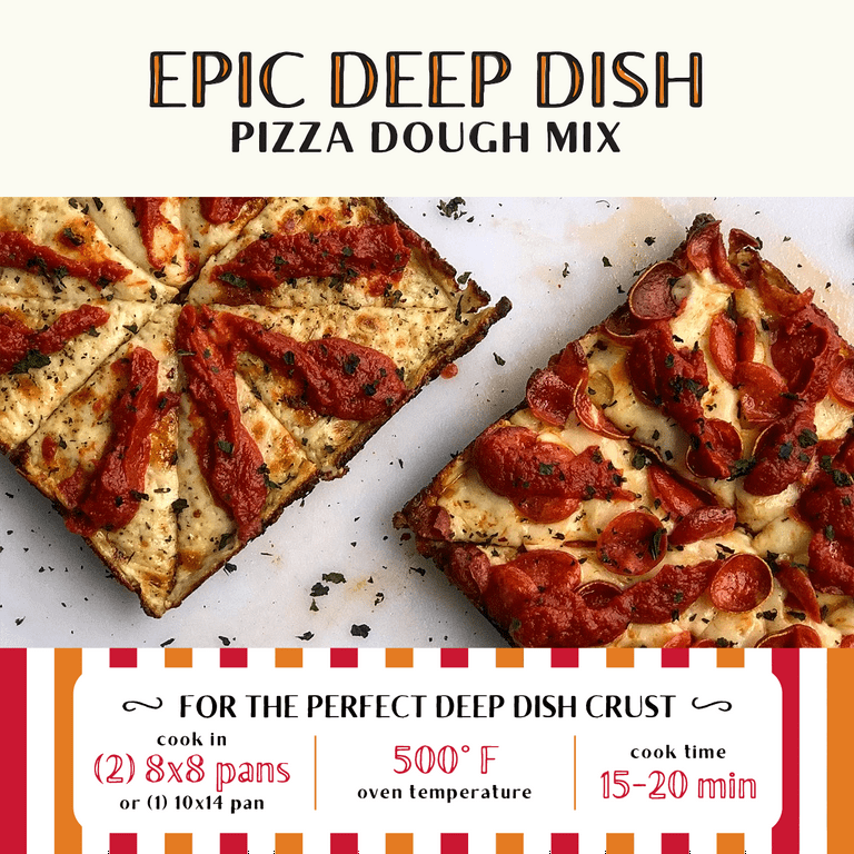 Urban Slicer Pizza Worx Epic Deep Dish Pizza Dough Mix 13.2 Urban Slicer Pizza Worx Epic Deep Dish Pizza Dough Mix 13.2