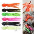 thumbnail image 3 of 1PC 22g/11cm Double Hook Octopus Fishing Lure Artificial Silicone Soft Baits, 3 of 8