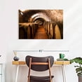 thumbnail image 7 of Elephant Stock Winery Wine Barrels Wall Art - Horizontal Canvas Wall Art - Hallway Wall Decor - Food And Drink Canvas - Brown And Orange Decor - 36" x 24", 7 of 7