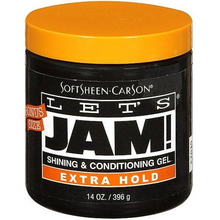 - SoftSheen-Carson Let's Jam! Shining and Conditioning Hair Gel, All Hair Types, Extra Hold, 14 oz