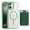 Green, variant on 2 in 1 Wallet Case for iPhone 16, Compatible with Magsafe Clear Shockproof Magnetic Phone Case with Card Holder TPU Bumper Anti-Yellowing Hard Back Protective Cover for iPhone 16,Desertgold