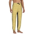 thumbnail image 5 of Sweatpants for Men - Gold Glitter lightning D Adjustable Elastic Band Mens Joggers With Pockets, Athletic Workout Gym Casual Track Pants for Men, 5 of 7