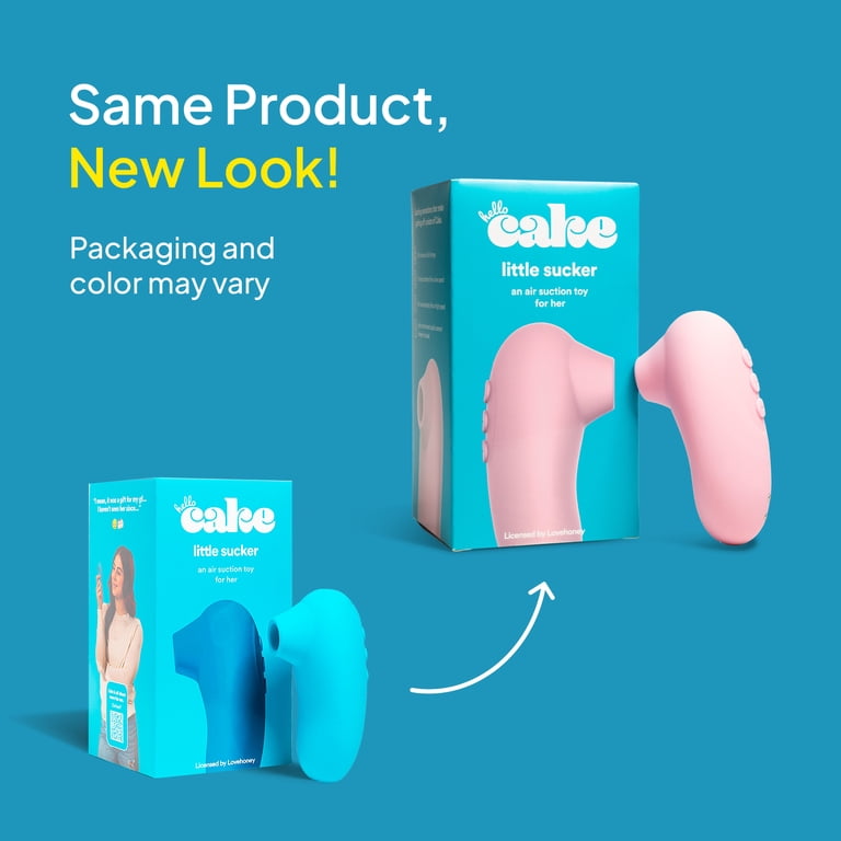 Hello Cake Little Sucker Stimulator for Women, Waterproof & Rechargeable  Air-Suction Toy with 10 Modes, Pink - Walmart.com