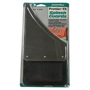 Angle View: Powerflow 4309 7X13 Steel&Rubber Blk.