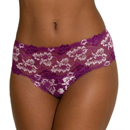 Cosabella Savona High Waist Brief Panty (SAVON0562) Small Swiss Beet/White