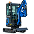 thumbnail image 3 of TYPHON 18 FLEX PRO 1.8 Ton Mini Excavator USA with 12 Attachments, 3 of 7