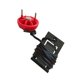 thumbnail image 2 of Interruptor de parada de emergencia con llave de seguridad magnética para cinta de para suministros de gimnasio de entrenamiento deportivo Enchufe redondo Soledad Llave de seguridad para cinta de correr, 2 of 10