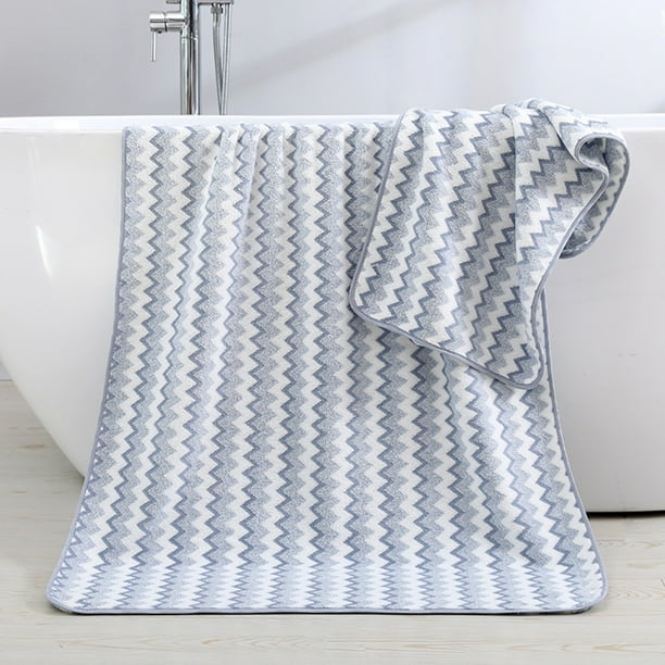 Fiudx Juego de Toallas de Baño, Toallas de Algodón Suave y Lujoso, Toallas Grandes de Baño y de Mano Muy Absorbentes, Toallas de Fácil Cuidado, Lavables a Máquina, Ideales para Duchas de Playa y Pisc