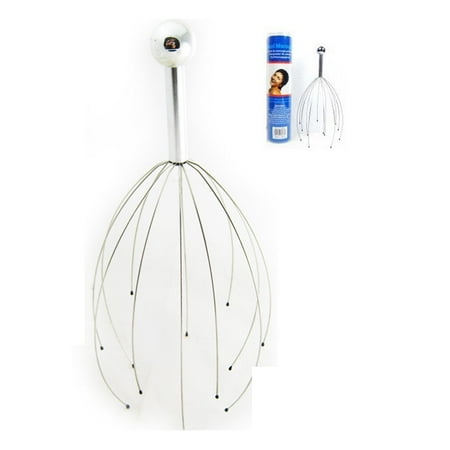 - New Head Massager Neck Massage Octopus Scalp Stress Relax Spa Therapy Healing !