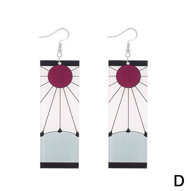 Pendientes y accesorios Demon Slayer Pendientes Tanjiro