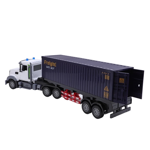 Camión De Transporte Para Niños, Juguete, Luz Y Música, Frecuencia De 2,4G, Camión Contenedor Eléctrico, Simulación De Juguete Para Niños