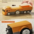 thumbnail image 6 of 6-In-1 Magnetic Transforming Robot Car Toys – Engineering Construction Trucks To Robots Set For Boys, Stem Building Pullback Vehicles Gift, 6 of 8