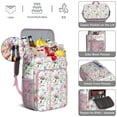 thumbnail image 4 of Bloom Print Floral and Skull Design Backpack Cooler - 20L High Capacity, Long-Lasting Insulation for Summer, 4 of 4