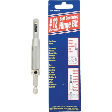 

Mayhew Bestway Tools Best Way Tools Hinge Drill Bit #12