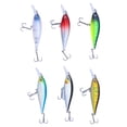 thumbnail image 3 of Señuelos de pesca, 6 piezas Señuelos de pesca Hard D Ojos de pesca Crankbaits Wobbler Señuelos de pesca Altamente versátiles, 3 of 8