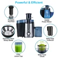thumbnail image 5 of 1000W Electric Juicer with 2 Speed Settings,3.6in Wide Feed Chute,17oz Juice Cup,and 54oz Pulp Collector for Fruits and Vegetables, 5 of 6