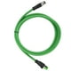 thumbnail image 5 of Cable de red, cable de conexión M12, cable de conexión RJ45, cable Ethernet resistente al agua, instalación sin esfuerzo, 5 of 9