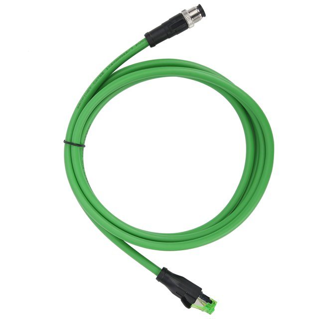 Patch Cord 24 AWG Cable Connector Multifunction Data Transmission IP67 Waterproof Flexible for Machinery for Assembly Lines ANGGREK Otros
