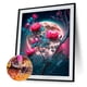 thumbnail image 2 of Diamond Painting 5D DIY Full Round Drill Moon Flower Kit Decoración del hogar (HQ006) FLhrweasw Nuevo, 2 of 9