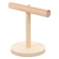 thumbnail image 4 of SHISUYAN Wood Bird Perch Stand Parrots Perch Parakeets Perch Stand for Cockatiels Conures, 4 of 9
