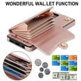 thumbnail image 4 of Mantto Crossbody Wallet Women Case for Samsung A51 5G, [RFID Blocking] CRedit Card Holder Phone Case with Strap Leather Purse with Lanyard Magnetic Flip Cover Girl, Rosegold, 4 of 10