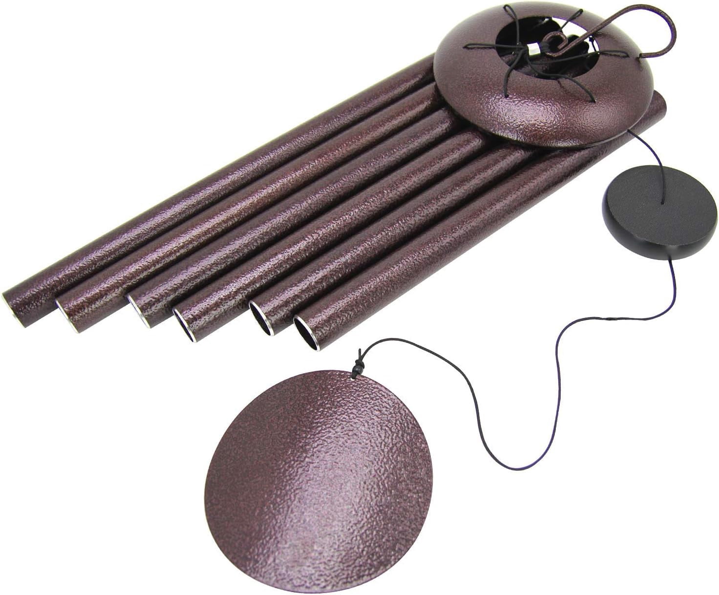 WOANIN 45 in Bronze Aluminium Garden Wind Chimes