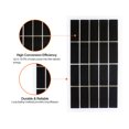 thumbnail image 3 of Amdohai 2W 5V Small Solar Panel Polycrystalline Silicon Solar Cell DIY Waterproof Camping Portable Power Solar Panel Compatible for Street Light Garden Lamp Fan Pump, 3 of 8