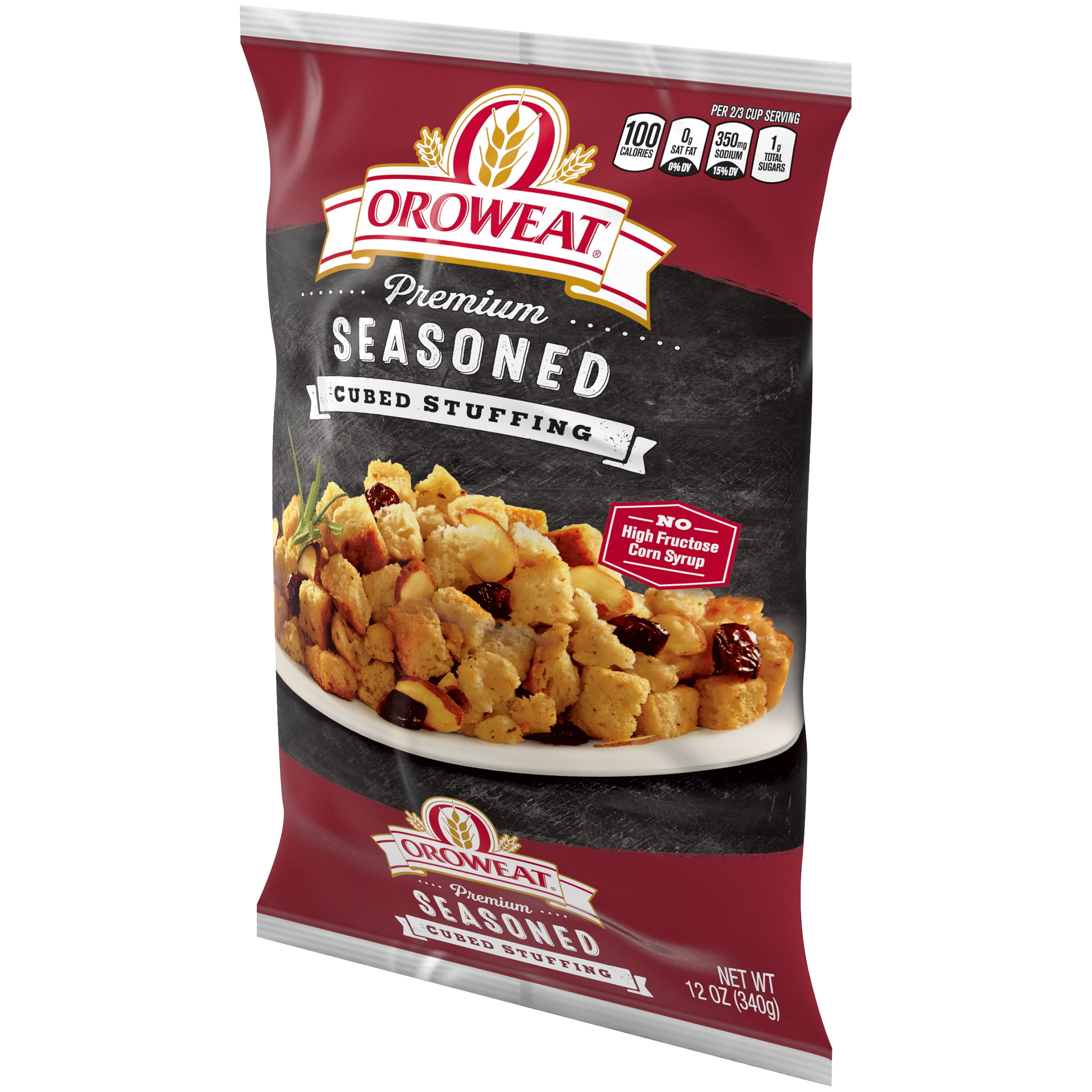Oroweat Premium Seasoned Cubed Stuffing, 12 oz