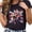 Black, variant on Jane Wardrobe Women's Trendy UK Themed Graphic T-Shirt, Crew Neck Short Sleeve Casual Top, 1 Piece, S-XXXL Plus Size Friendly