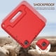thumbnail image 4 of Funda AVAWO Kids para Samsung Galaxy Tab A9 8.7 2023 Roja, 4 of 9