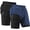 Black+Blue, variant on REDESS Men's Athletic Shorts with Liner Running Workout Basketball Shorts for Men,Black,2 Pcs