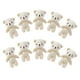 thumbnail image 2 of 10 Uds Mini oso de peluche Mini oso muñeca suave pequeños animales de peluche bolsa llavero colgante, 2 of 5