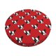 thumbnail image 1 of Disketp Bulldog Red Funda Redonda para Taburete, Funda de Cojín para Silla de Bar Suave y Elástica-14 inch, 1 of 7