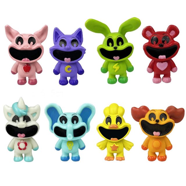 Juguete Decorativo de Animales Sonrientes para Niños, Figuras de Halloween, divertidas, para fanáticos y Aficionados