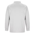 thumbnail image 4 of Iugvhana Men's Casual Lapel Sweatshirt Top Regular Fit Solid Long Sleeve Basic 2 Button Shirts Pullover T-Shirt Blouse White M, 4 of 7