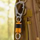 thumbnail image 1 of Clip de liberación de llave magnética, antipérdida, accesorios para aparejos de pesca al aire libre, naranja Hebilla magnética de pesca, 1 of 7