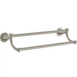 Peerless Bayside 24 Brushed Nickel Wall Mount Single Towel Bar Walmart