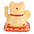 thumbnail image 4 of Gato de la suerte Riqueza china Agitando Mano temblorosa Fortuna Bienvenida Artesanía Amarillo Likrtyny Para estrenar, 4 of 8