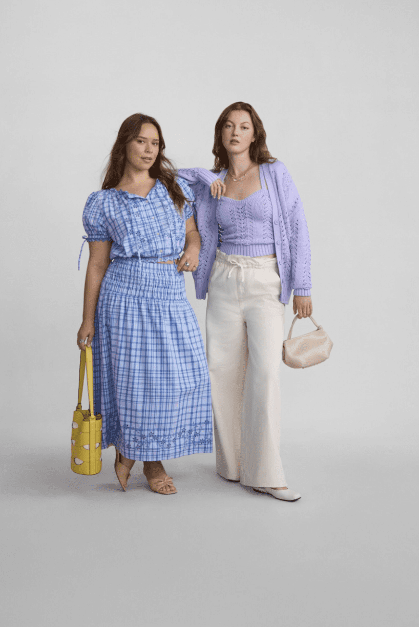 Free Assembly Women's and Women's Plus Embroidered Cotton Maxi Skirt with Smocked Waist, Sizes XS-4X