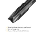 thumbnail image 3 of Spiral Point Tap M10 x 1.5 High Speed Steel 6542 Metric Machine Thread,Black, 3 of 5