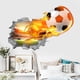 thumbnail image 1 of Adhesivos de pared 3D para fútbol, deportes creativos, PVC, 40 x 60 cm, 1 of 3