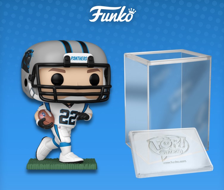 Funko Pop! NFL Carolina Panthers Christian McCaffrey Vinyl Figure