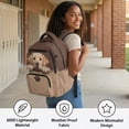 thumbnail image 3 of FKELYI Labrador Dog Paw Print Kids Backpack 17 Inch Schoolbag for Elementary Student Large Capacity School Bookbag with Multi-Pockets Travel Rucksack Casual Daypack for Boys Girls, 3 of 7