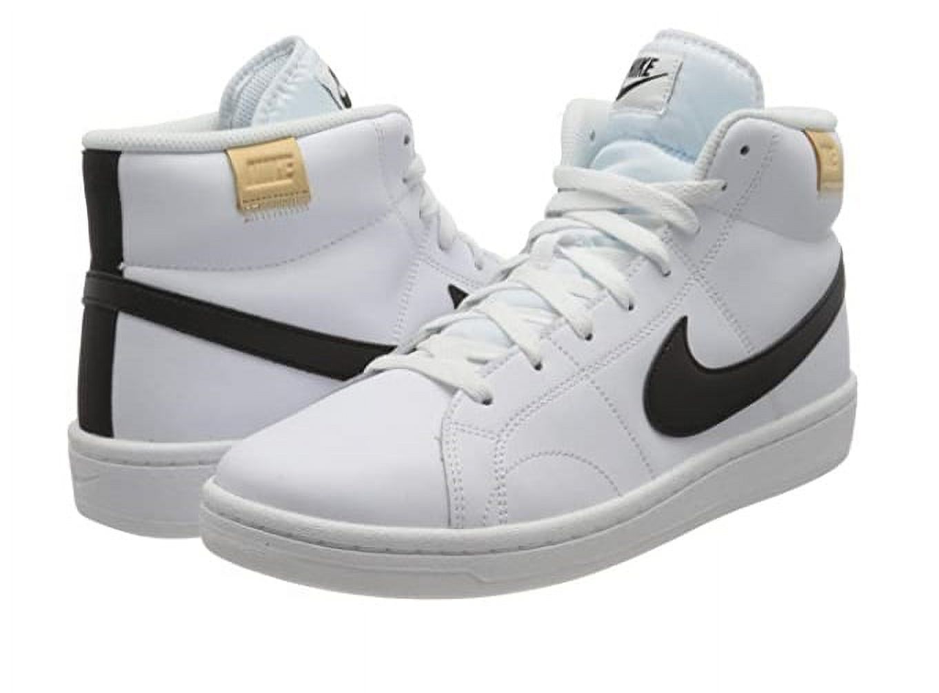 Nike Men's Tennis Shoe, White Black White Onyx, 8 - image 2 of 2