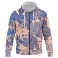 thumbnail image 1 of Sudadera con capucha y cremallera, sudaderas con estampado abstracto, camisetas informales de hip hop, moda urbana para hombre y mujer, ropa para hombre, 1 of 6