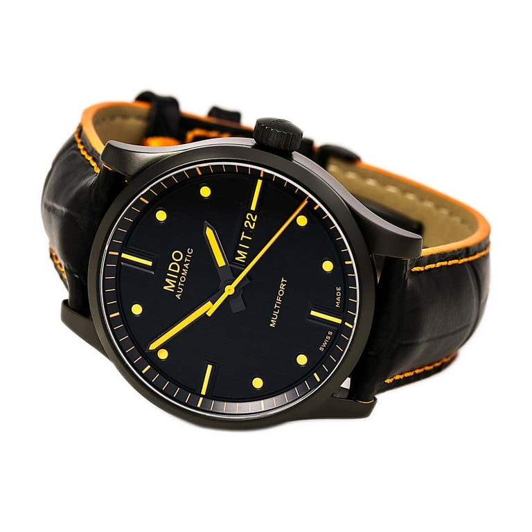 Mido M0054303605122 Men's Multifort Black Dial Interchangeable