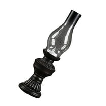 FRCOLOR  Kerosene Lamp Candle Lantern Vintage Home Decor Retro Black