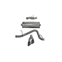 Corsa Performance 14826BLK Sport Cat-Back Exhaust System Fits select: 2015-2020 GMC YUKON DENALI, 2015-2020 CADILLAC ESCALADE